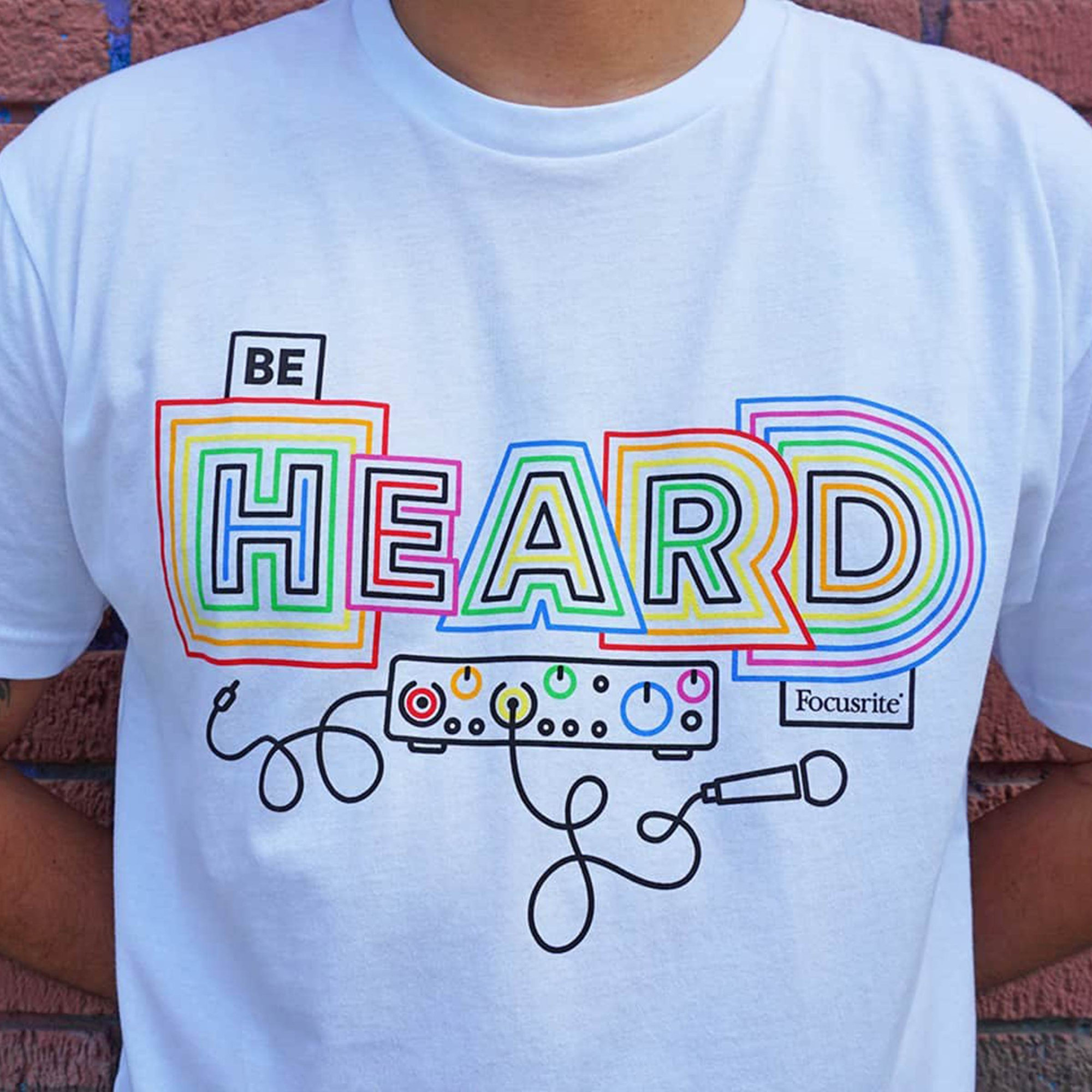 'Be Heard' Pride T-Shirt