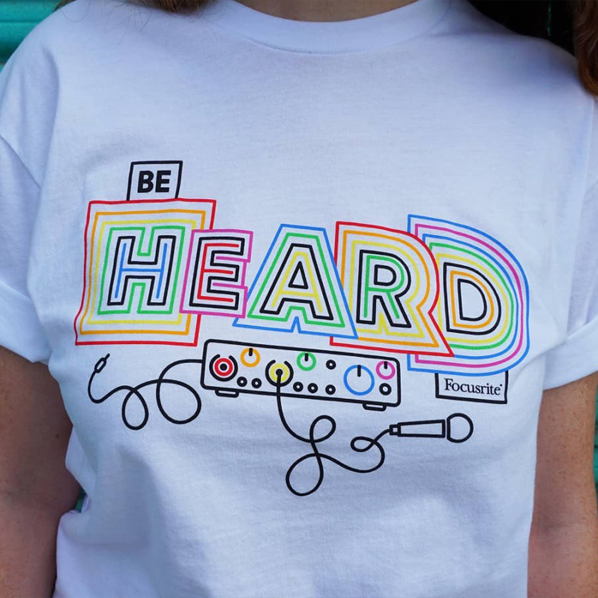 'Be Heard' Pride T-Shirt